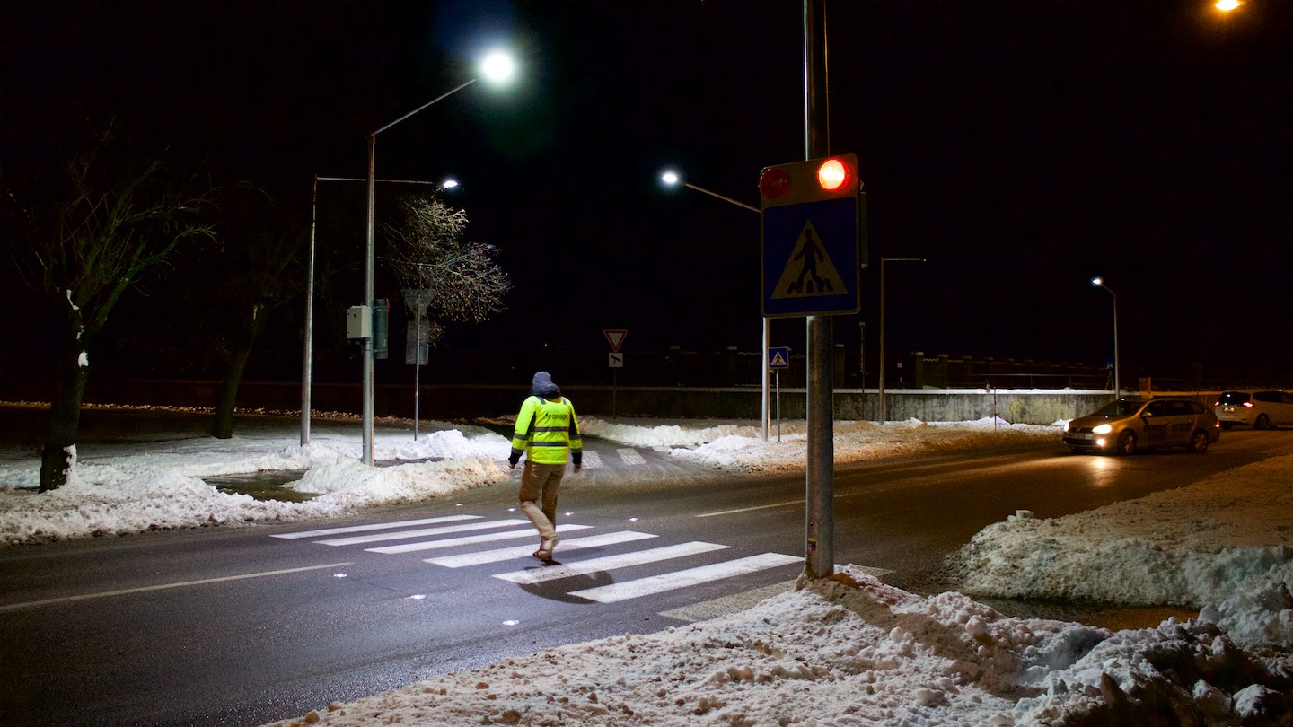 Bezpečné osvetlenie priechodov pre chodcov - 1.etapa